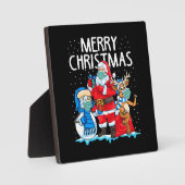 Plaque Photo Joyeux Noël 2023 (Recto)