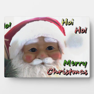 Plaque Photo Joyeux Noël au Père Noël