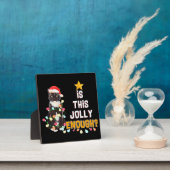 Plaque Photo Joyeux Noël aux chats (Insitu)
