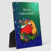 Plaque Photo Joyeux Noël avec le Prince Rat (Côté)