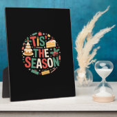 Plaque Photo Joyeux Noël - C'est La Saison (Côté)