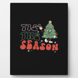 Plaque Photo Joyeux Noël, c'est la saison