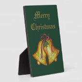 Plaque Photo Joyeux Noël cloches Signal de décoration (Côté)