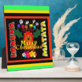 Plaque Photo Joyeux Noël et une bonne année (Côté)