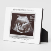 Plaque Photo Joyeux Noël Grand-mère Baby Revey Scan (Côté)