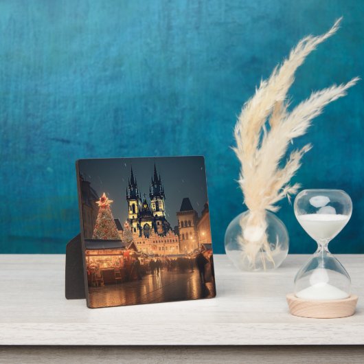 Plaque Photo Joyeux Noël vintage (Insitu)