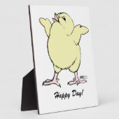 Plaque Photo Joyeux poussin (Côté)