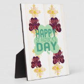 Plaque Photo Joyeux Saint Patrick's Day Lovely Art Print (Côté)