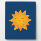 Plaque Photo Joyeux soleil (Devant)