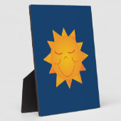 Plaque Photo Joyeux soleil (Côté)