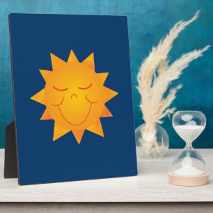 Plaque Photo Joyeux soleil