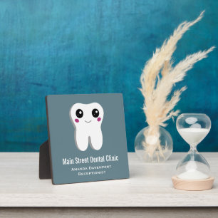 Plaque Photo Joyeux sourire Dental Tooth Cute