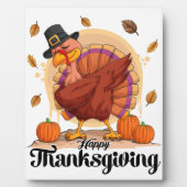 Plaque Photo Joyeux Thanksgiving (Devant)