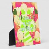 Plaque Photo Joyful Celebration Design : Aujourd'hui est mon an (Côté)