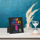 Plaque Photo Jump Party C'est mon anniversaire Trampoline Bounc (Insitu)