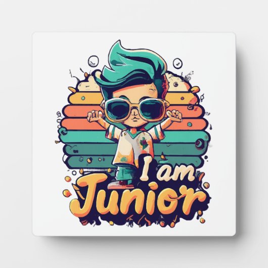 Plaque Photo Junior (Devant)