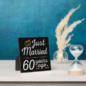 Plaque Photo Just Married 60 Years Ago II (Insitu)