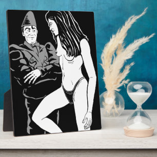 Plaque Photo Juste un clown