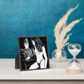 Plaque Photo Juste un clown (Insitu)