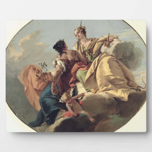 Plaque Photo Justice et paix (Devant)