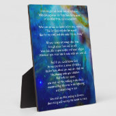 Plaque Photo Kahlil Gibran sur les actes (Côté)