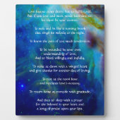 Plaque Photo Kahlil Gibran sur Love (Devant)