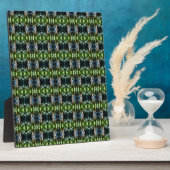 Plaque Photo Kaleidoscope Grün (Côté)