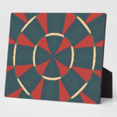 Plaque Photo Kaléidoscope mandalaïque (Côté)