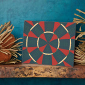 Plaque Photo Kaléidoscope mandalaïque (Côté)