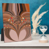 Plaque Photo Kaleidoscope noir africain Design d'impression (Côté)