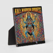 Plaque Photo Kali Warrior Goddess (Recto)