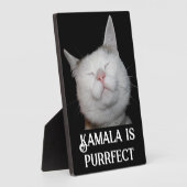 Plaque Photo Kamala est parfait (Côté)