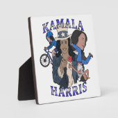 Plaque Photo Kamala Harris Bootleg Rap (Recto)