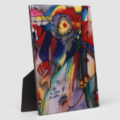 Plaque Photo Kandinsky 1913 Peinture Abstraite (Côté)