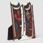 Plaque Photo Kandinsky Brown avec Supplément Abstrait (Côté)