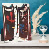 Plaque Photo Kandinsky Brown avec Supplément Abstrait (Côté)