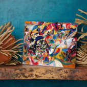 Plaque Photo Kandinsky Composition VII Peinture Abstraite (Côté)