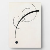 Plaque Photo Kandinsky - Courbe libre (Devant)