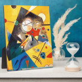 Plaque Photo Kandinsky Harmonie calme Art Abstrait (Côté)