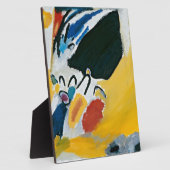 Plaque Photo Kandinsky Impression III Concert Peinture Abstrait (Côté)