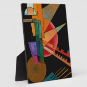Plaque Photo Kandinsky - Interprétation Abstraite (Côté)
