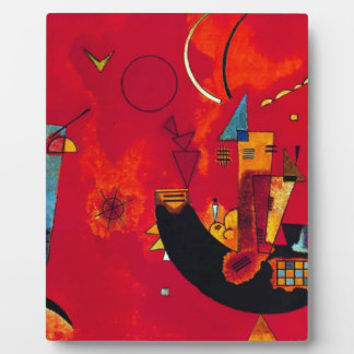 Plaque Photo Kandinsky Mit und Gegen