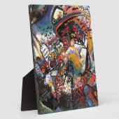 Plaque Photo Kandinsky Moscou I Cityscape peinture Abstraite (Côté)