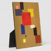Plaque Photo Kandinsky Treize Rectangles peinture Abstraite (Côté)