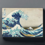 Plaque Photo Katsushika Hokusai - La Grande vague au large de K<br><div class="desc">La Grande vague au large de Kanagawa / La vague - Katsushika Hokusai, 1829-1833</div>