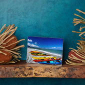 Plaque Photo Kayak d'été (Côté)