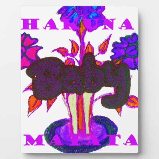 Plaque Photo Kenya Heart Art : I Love Kenya (Devant)