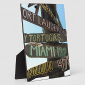 Plaque Photo Key West Signs (Côté)