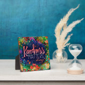 Plaque Photo Kindy Matters Fun Floral Plutôt Inspiriational (Insitu)