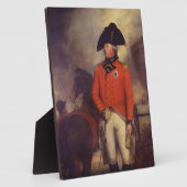Plaque Photo King George III par Sir William Beechey (Côté)